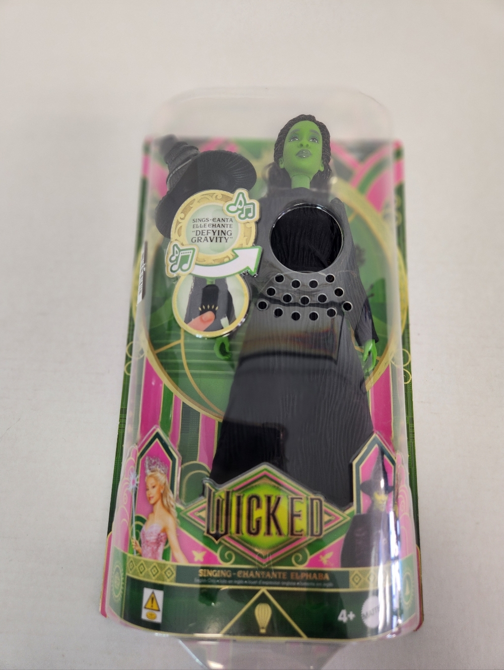 Mattel Wicked Movie Singing Elphaba Doll (Cynthia Erivo) Rare URL Error NIB OOP